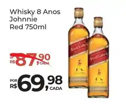 Super Luna Whisky 8 Anos Johnnie Red oferta