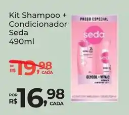 Super Luna Kit Shampoo + Condicionador Seda oferta