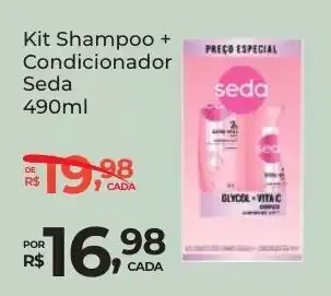 Super Luna Kit Shampoo + Condicionador Seda oferta