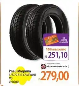 Atacadão Pneu Magnum 175/70 R13 CAMPIONE oferta