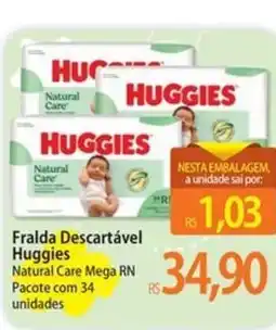 Atacadão Fralda Descartável Huggies oferta