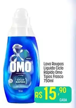 Muffato Lava Roupas Liquido Ciclo Rápido Omo Tipos Frasco oferta