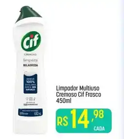 Muffato Limpador Multiuso Cremoso Cif Frasco oferta