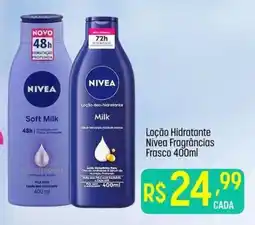 Muffato Loção Hidratante Nivea Fragrâncias Frasco oferta
