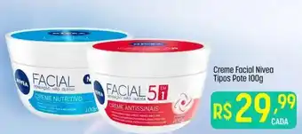 Muffato Creme Facial Nivea Tipos Pote oferta
