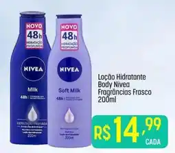 Muffato Loção Hidratante Body Nivea Fragrâncias Frasco oferta