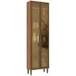 Benoit Cristaleira THB CPR280V Princess 2 Portas com Vidro Reflecta MDF 240 x 70 x 32cm oferta