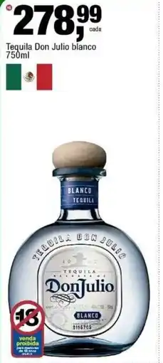 Frangolândia Tequila Don Julio blanco oferta