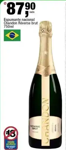Frangolândia Espumante nacional Chandon Réverse brut oferta