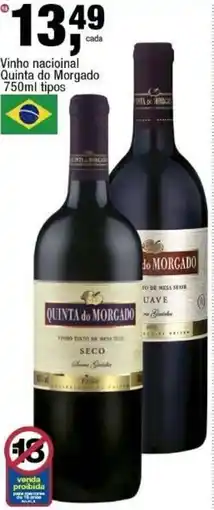 Frangolândia Vinho nacional Quinta do Morgado tipos oferta