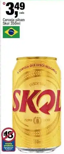 Frangolândia Cerveja pilsen Skol oferta
