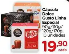 Carrefour Nestlé - cápsula dolce gusto linha especial oferta
