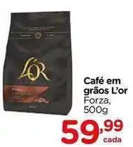 Carrefour L'or - café em grãos oferta