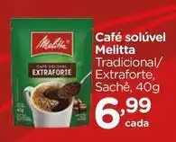 Carrefour Melitta - café solúvel oferta