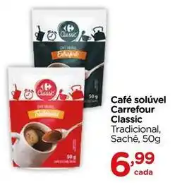Carrefour Carrefour - café solúvel classic oferta