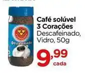 Carrefour 3 corações - café solúvel oferta