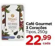 Carrefour 3 corações - café gourmet oferta