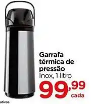 Carrefour Garrafa térmica de pressão oferta