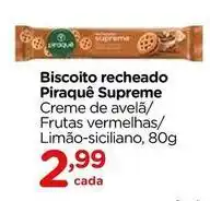 Carrefour Piraquê - biscoito recheado supreme oferta