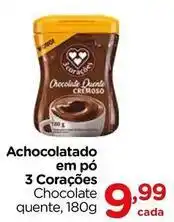 Carrefour 3 corações - achocolatado em pó oferta