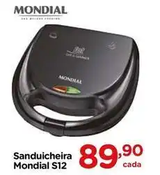 Carrefour Mondial - sanduicheira s12 oferta