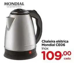 Carrefour Mondial - chaleira eletrica ce06 oferta