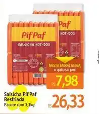 Atacadão Pif paf - salsicha oferta