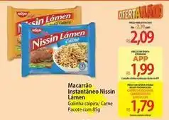 Atacadão Nissin - macarrão instantâneo lamen oferta