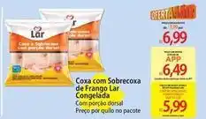 Atacadão Lar - coxa com sobrecoxa de frango congelada oferta