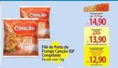 Atacadão Canção - filé de peito de frango congelado oferta