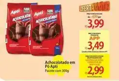 Atacadão Apti - achocolatado em pó oferta