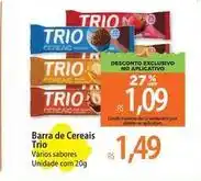 Atacadão Trio - barra de cereais oferta
