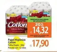 Atacadão Cotton - papel higiênico oferta