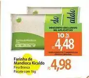 Atacadão Kicaldo - farinha de mandioca oferta