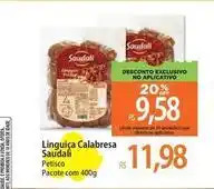 Atacadão Saudalinha - linguiça calabresa oferta