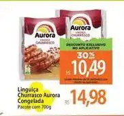 Atacadão Aurora - linguiça churrasco congelada oferta