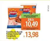 Atacadão Seara - coxinha da asa de frango iqf congelada oferta