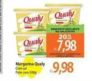 Atacadão Qualy - margarina com sal pote com oferta