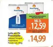 Atacadão Piracanjuba - leite em pó oferta