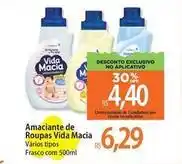 Atacadão Vida macia - amaciante de roupas oferta