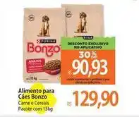 Atacadão Purina - alimento para cães bonzo oferta