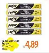 Atacadão Pratsy - papel manteiga oferta
