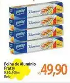 Atacadão Pratsy - folha de aluminio oferta