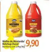 Atacadão Dusul - molho de mostarda/ ketchup oferta