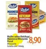 Atacadão Dusul - molho sabor ketchup/maionese/mostarda oferta
