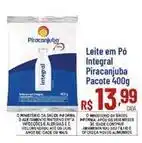 Max Atacadista Piracanjuba - leite em pó integral oferta