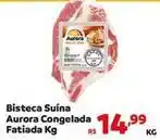Max Atacadista Aurora - bisteca suína congelada fatiada oferta