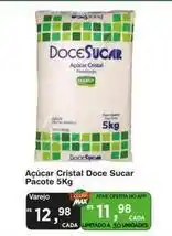 Max Atacadista Docesucar - açúcar cristal doce sucar pacote oferta