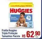 Max Atacadista Huggies - fralda tripla proteção tamanhos pacote oferta