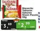 Max Atacadista Nissin - macarrão talharim sabores pacote in oferta